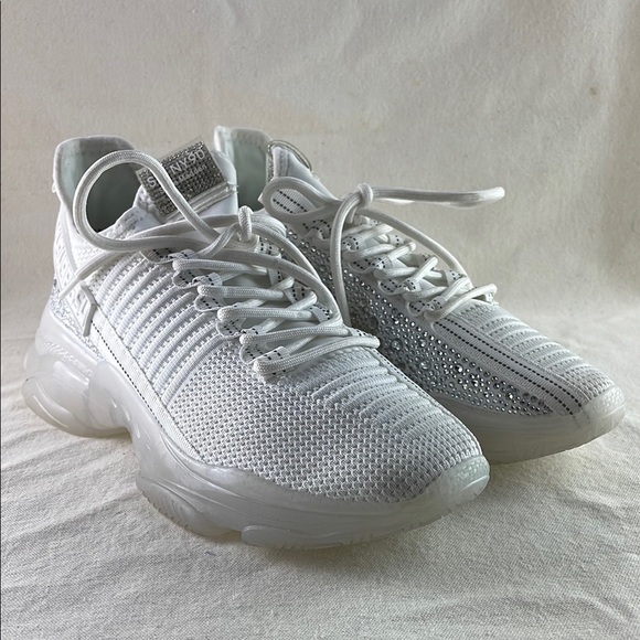 Steve Madden Women's White Athletic Sneakers Size 9 - Picture 2 of 12